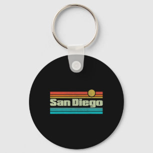 70s 80s Surfing California Ca San Diego Key Ring