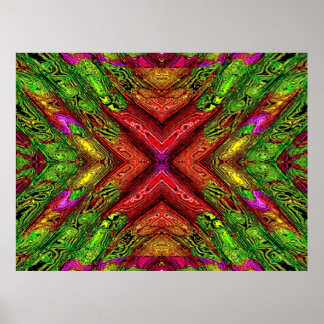 70's Blacklight Poster