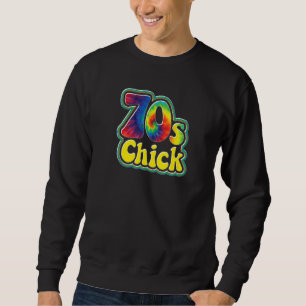 70s Chick Women's Hippy Bohemian Retro Sweatshirt