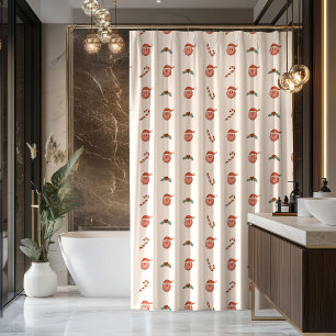 70s Christmas Curtain Pastel Vibe for Holidays