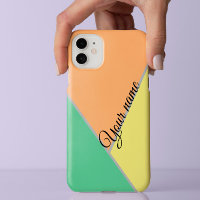 70s COlor block geometric Abstract pattern custom