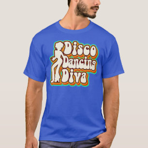 70s Costume Halloween Retro Disco Dancing Diva T-Shirt