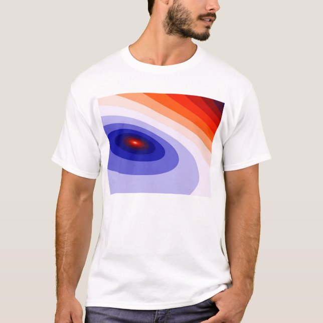 70's dance floor graphic art tee (Front)