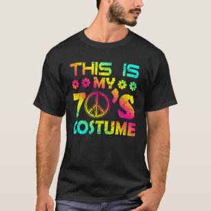 70s Halloween Costume 1970s Seven Music Disco T-Shirt
