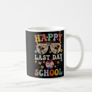 70s Happy Last Day Of School Groovy Teacher Boys G Coffee Mug