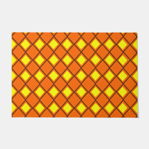 70s Harlequin Doormat