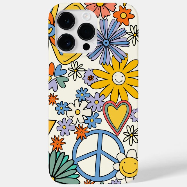 70's Hippy Style  Case-Mate iPhone Case (Back)