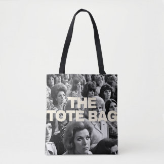 70's Housewifes Audience in Black & White Tote Bag