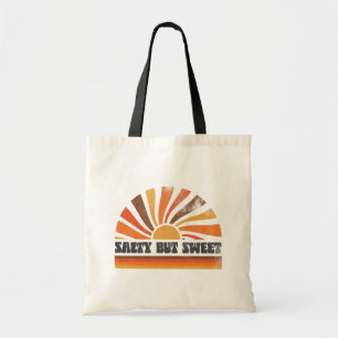 70s Inpired Retro Summer Sunset Sunrise Sun Rays Tote Bag