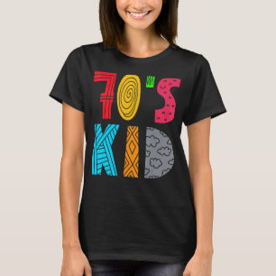 70's Kid Outfit Women Men Vintage Retro T-Shirt