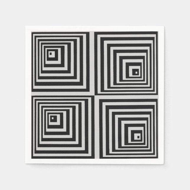 70s Op Art Napkin (Front)