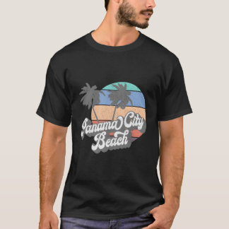 70'S Panama City Beach Florida Surfing T-Shirt