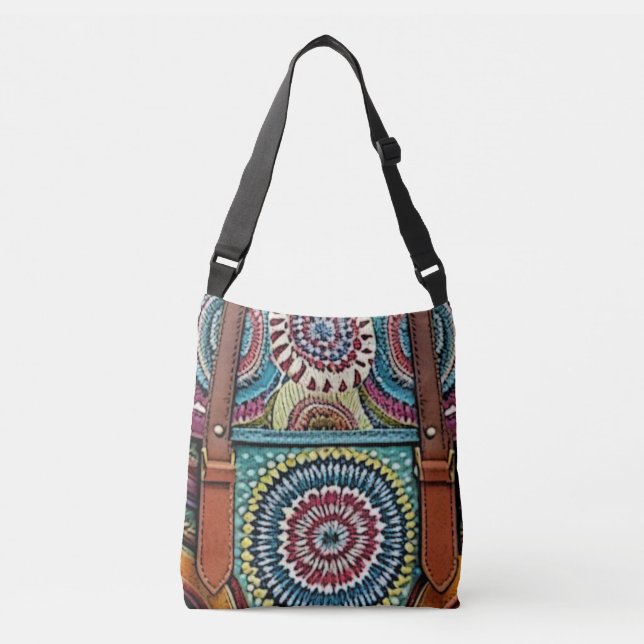 70's Pinwheel: Crossbody Bag (Front)