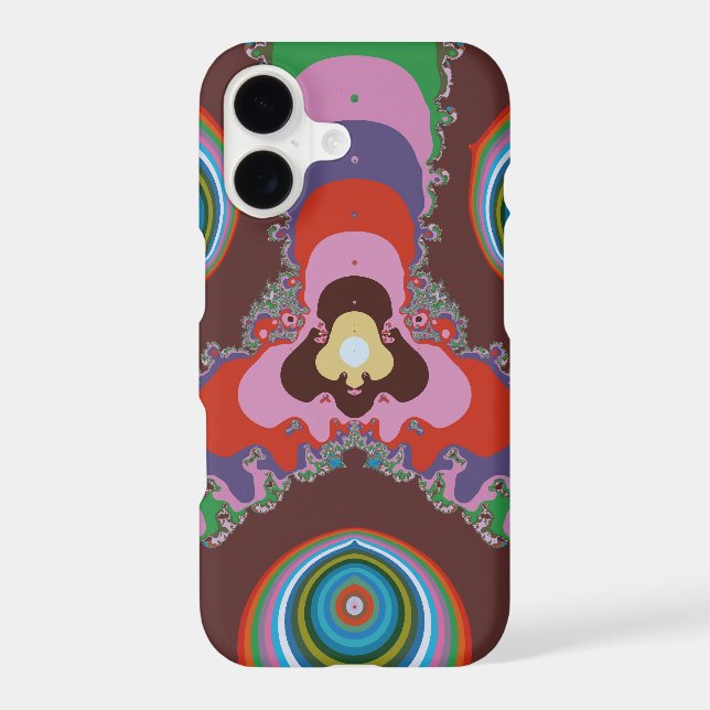 70s Psychedelic Pattern Retro Art (Back)
