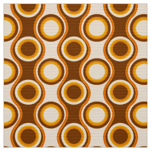 70s Retro Pattern Fabric