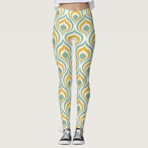 70s Retro Pattern Leggings