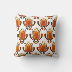 70's retro pattern material illustration70s,1970,p cushion