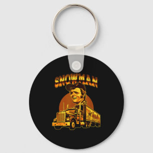 70s Retro Snowman Truck 1970s Vintage Groovy  Key Ring
