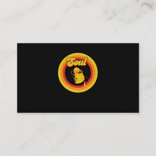 70s Retro Soul Music Gerne Soul Music Business Card