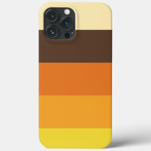 70s Retro Striped Colour Pattern iPhone 13 Pro Max Case