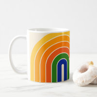 70s Retro Vintage Style Geometric Design