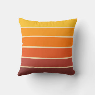 70s Retro Vintage Style Geometric Pattern Cushion