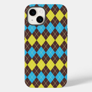 70s Scottish Tartan-Pattern Case-Mate iPhone 14 Case