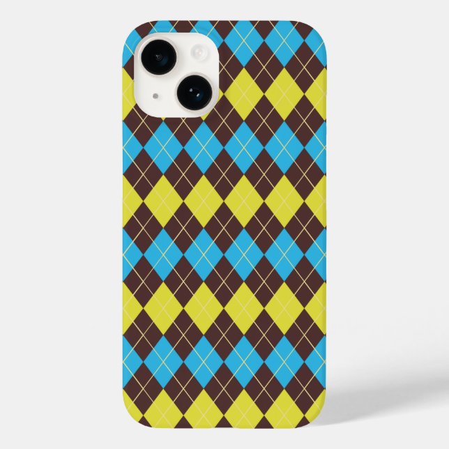 70s Scottish Tartan-Pattern Case-Mate iPhone Case (Back)