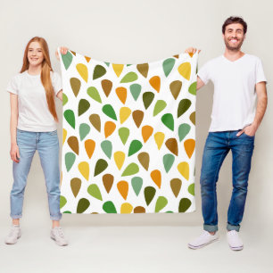 70s Seeds  Fleece Blanket