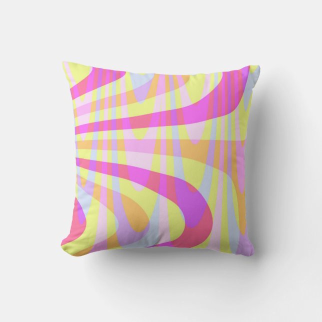 70's Swirls Cushion (Front)