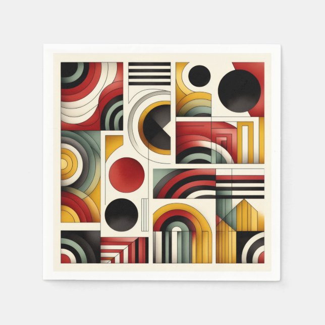 70s Urban Flow Napkin (Front)