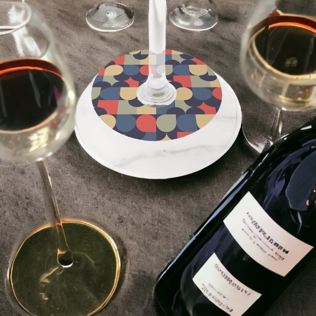 70's Vector Art Wine Glass Tag (Creator Uploaded)