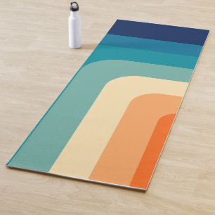 70s Vintage palette Yoga Mat