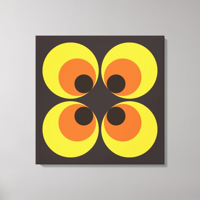 70s Wallpaper Canvas Print (Front)