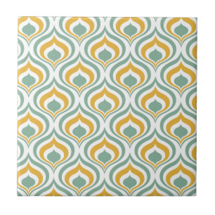 70's Wallpaper Pattern Ceramic Tile