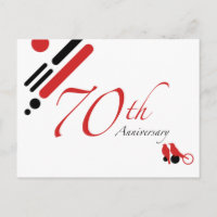 70th Anniversary (mod birds)
