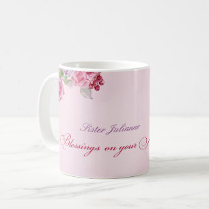 70th Anniversary of Religious Life Catholic Nun Coffee Mug