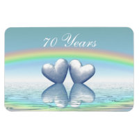 70th Anniversary Platinum Hearts