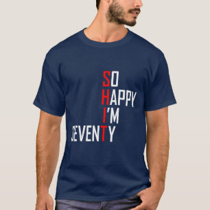 70th Birthday 1952 Hilarious Gag 70 Years Old retr T-Shirt