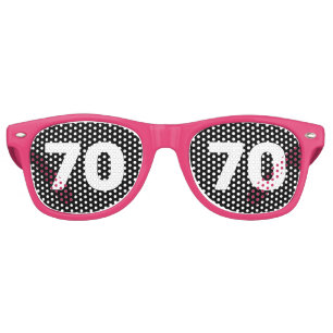 70TH BIRTHDAY 50 NOVELTY SUNGLASSES SHADES
