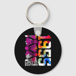 70th Birthday Badminton Limited Edition 1955 Key Ring