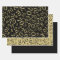 70th Birthday Black & Gold Number Pattern 70