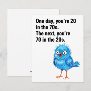 70th Birthday Card Funny Dad Getting Older