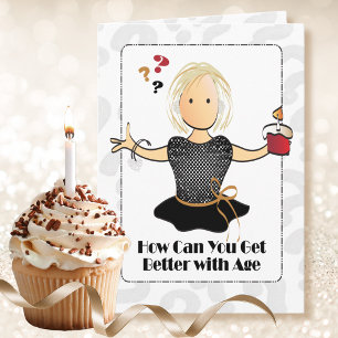 70th Birthday Card Personalized for Her