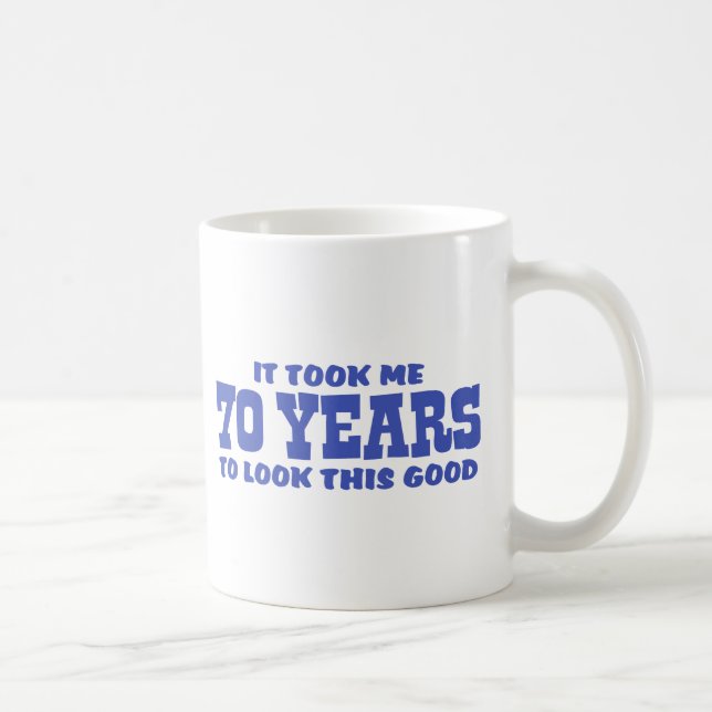 70th Birthday Coffee Mug (Right)