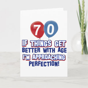70th birthday designs card