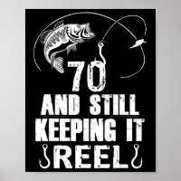 70th Birthday Fishing 70 Years Old Fisherman Gift 