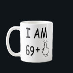 70th Birthday, Funny Birthday Coffee Mug<br><div class="desc">Funny Birthday Gift for 70Year Old</div>