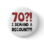 70th Birthday Gag Gift