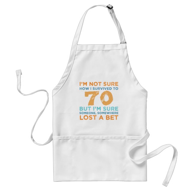 70th Birthday Legend Standard Apron (Front)